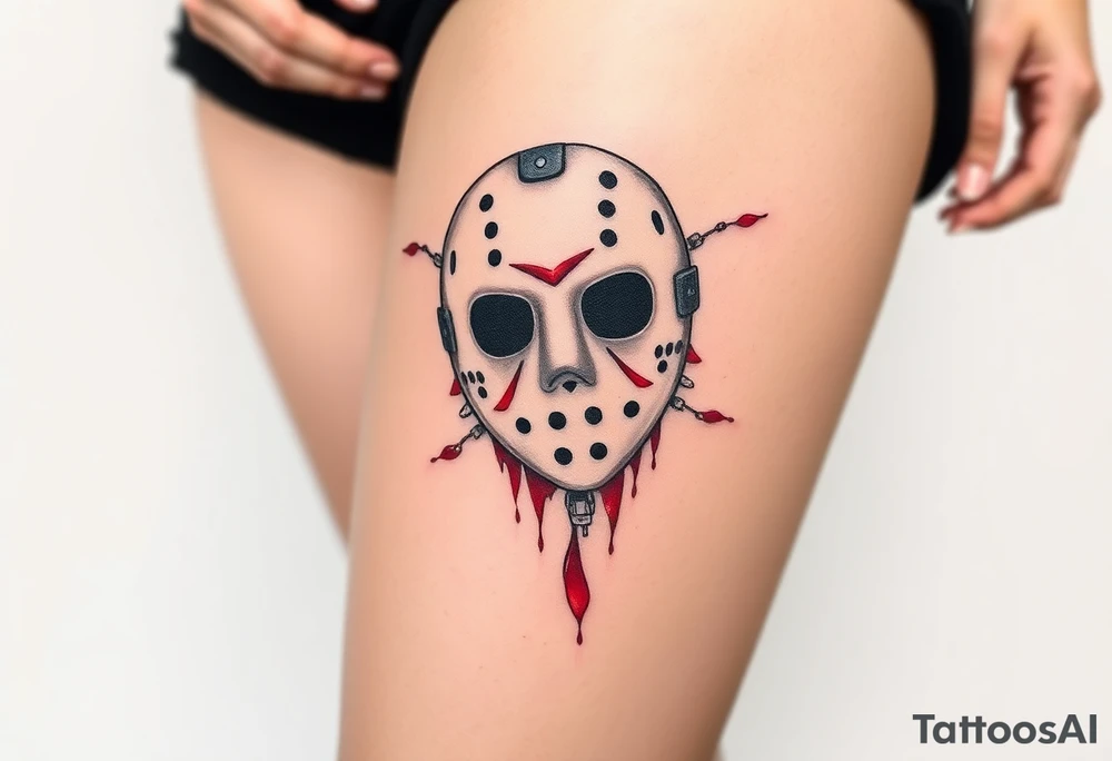Friday the 13th horror tattoo tattoo idea