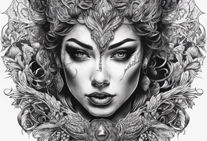 from the deepest darkest place comes evil tattoo idea