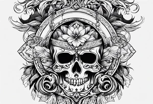 Chest tattoo tattoo idea