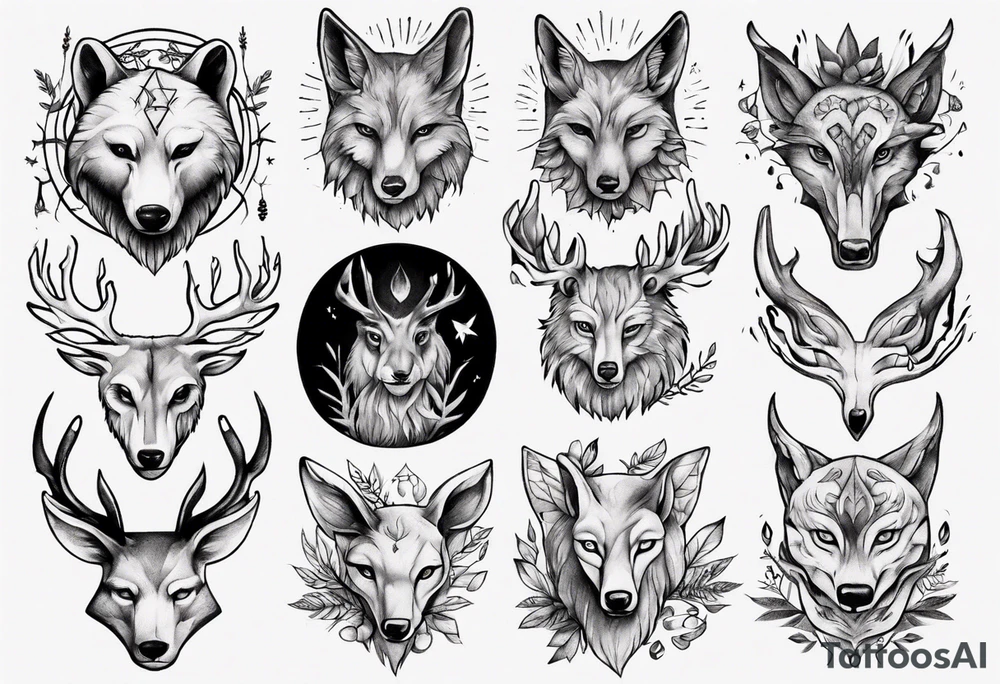 forest
family tattoo idea