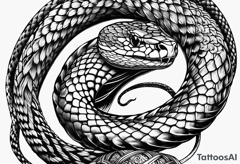 snake tattoo idea