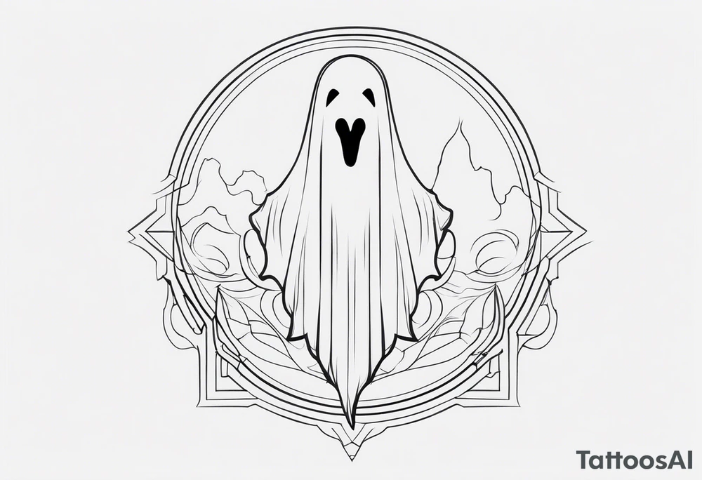 Ghost tattoo idea