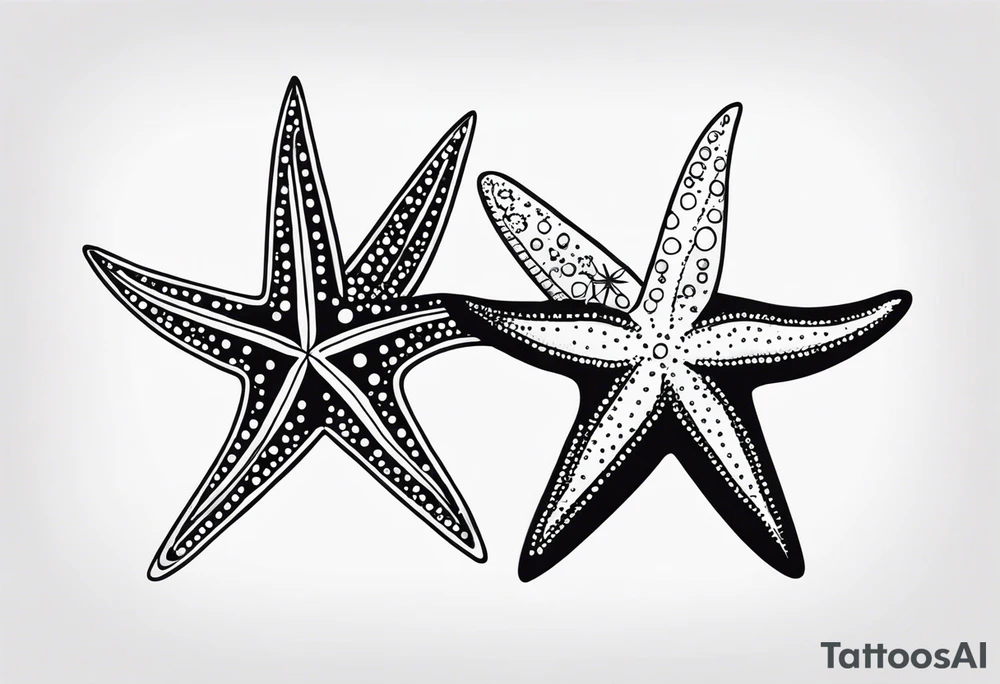Two Starfish tattoo idea