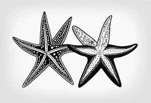 Two Starfish tattoo idea