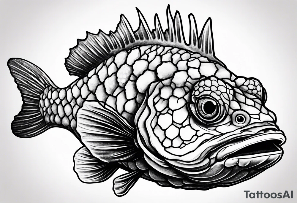 stonefish tattoo idea