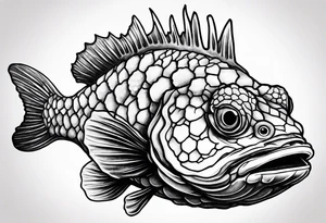 stonefish tattoo idea