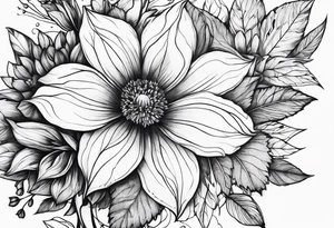 Iwant to make my idea flowers tattoo idea