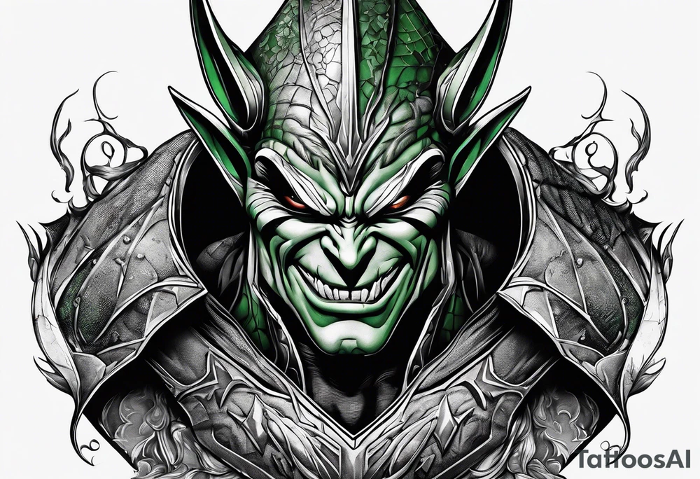 Green goblin tattoo idea