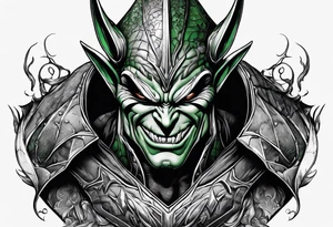 Green goblin tattoo idea