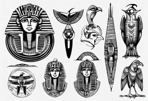 horus egypt tattoo idea