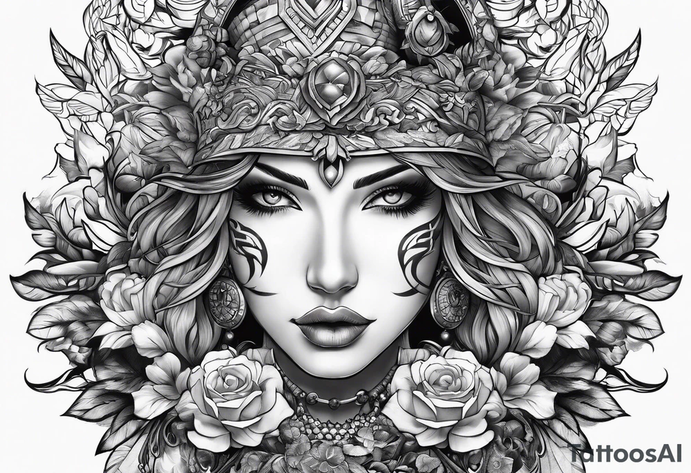 Battle of the mind tattoo idea