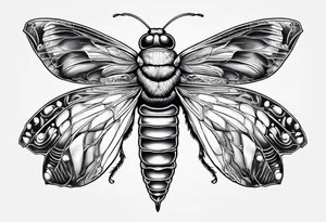Cicada tattoo idea