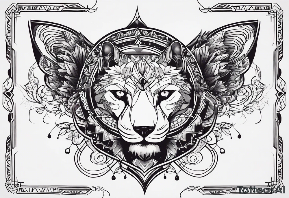 Год крысы и знак зодиака близнец tattoo idea