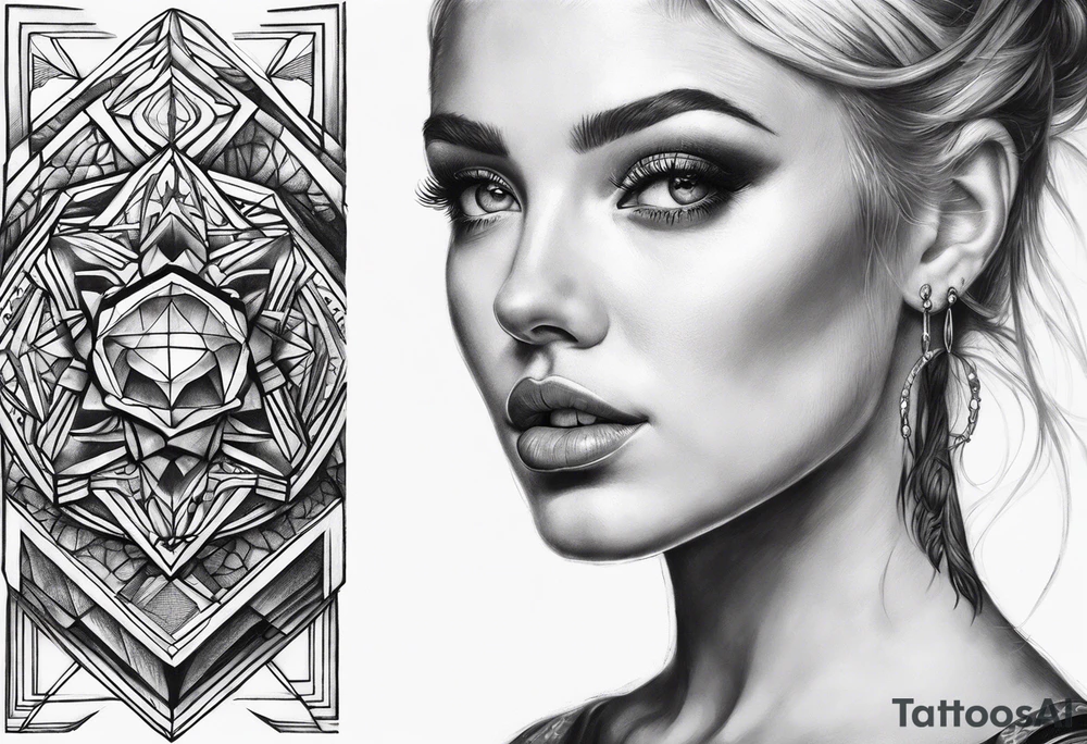 Tesseract tattoo idea