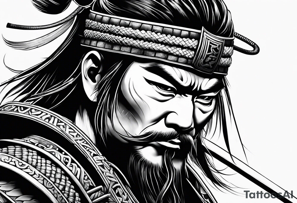 samurai tattoo idea