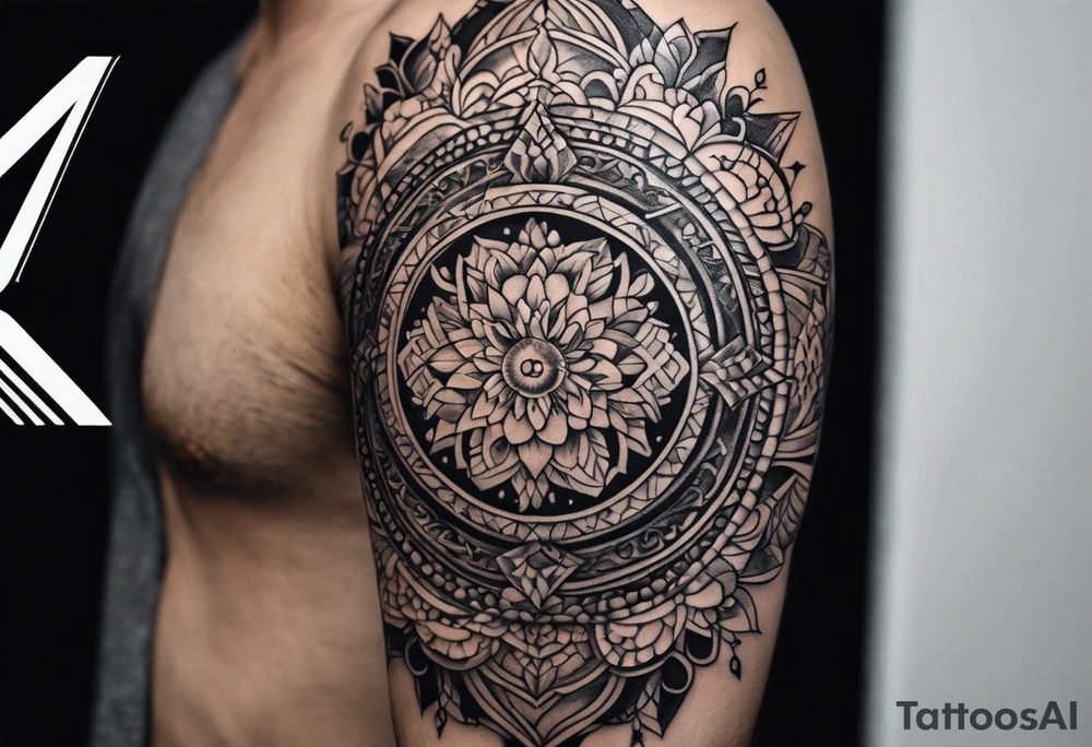 Create a small tattoo on the forearm with the initials MLJ, date of birth 22/09/22 in the style of a moluccan tattoo tattoo idea