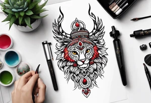 Scandinavian heritage tattoo idea