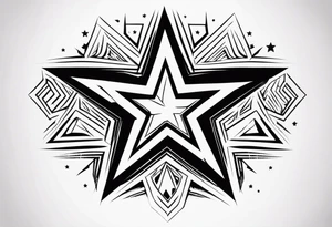 star tattoo idea