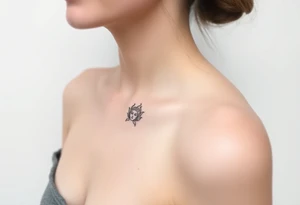 Small Medusa tattoo idea
