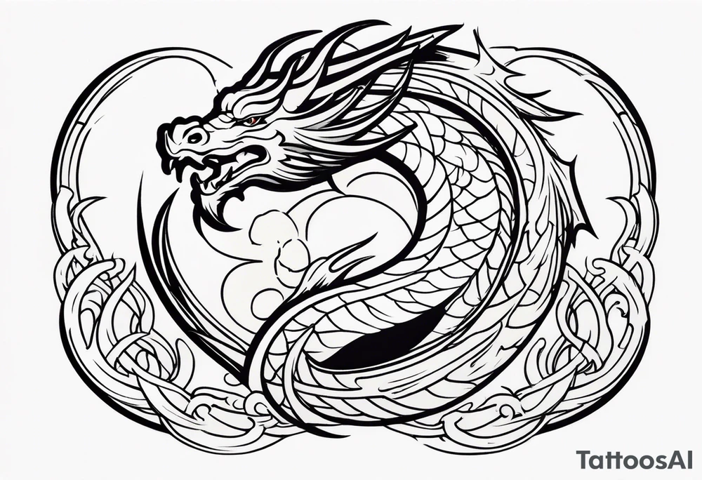 Dragon  symbol meaning tattoo design tattoo idea