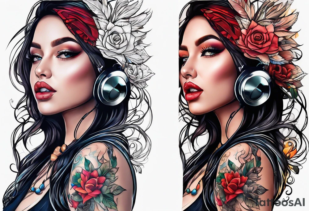 Music tattoo idea