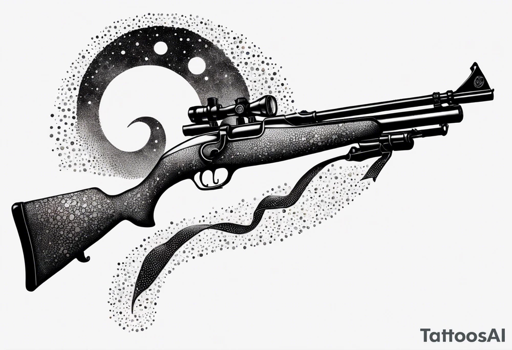 capricorn with shotgun tattoo idea