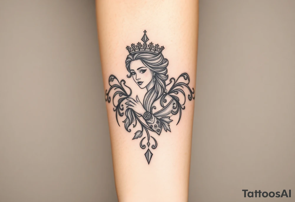 Written the empress tattoo idea