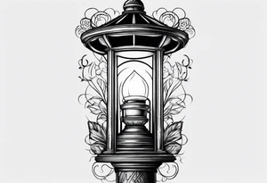 Lamp post tattoo idea