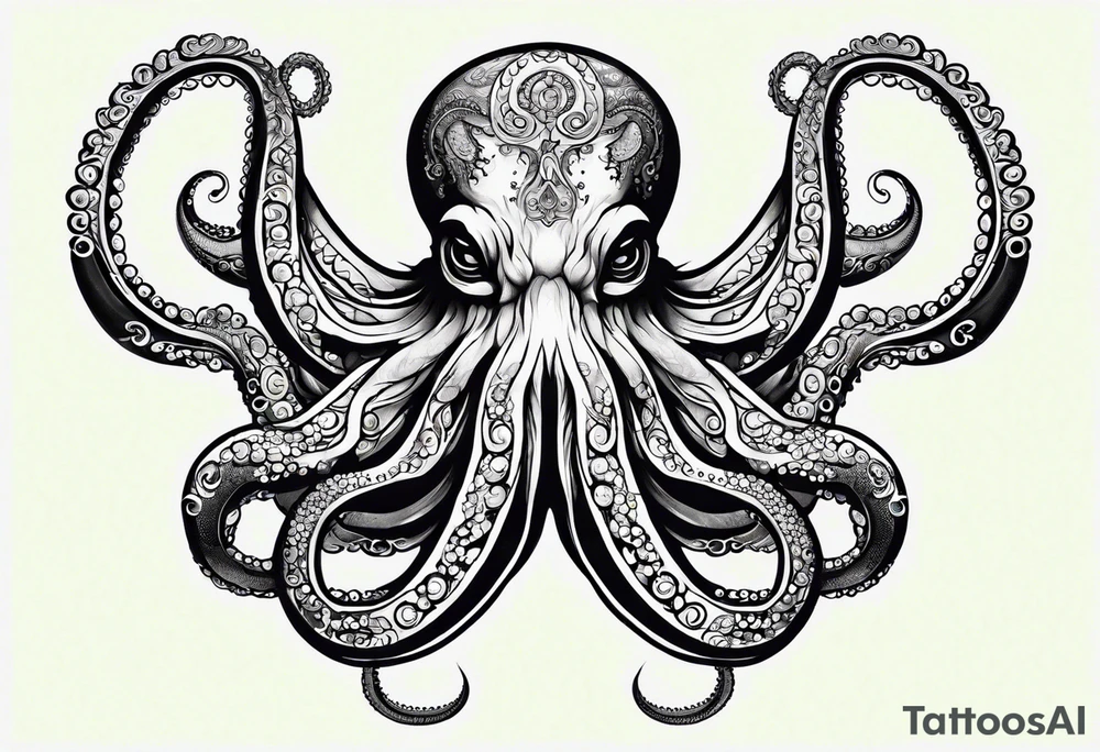 Octopus tattoo idea