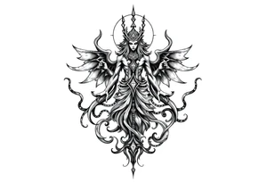 Reincarnation mythology tattoo idea