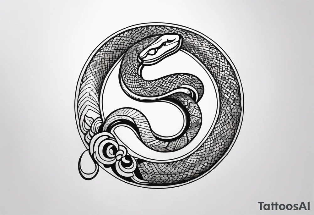 Snake tattoo idea