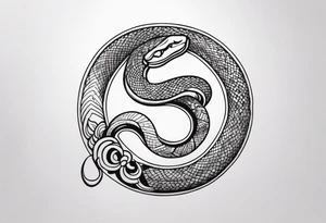 Snake tattoo idea
