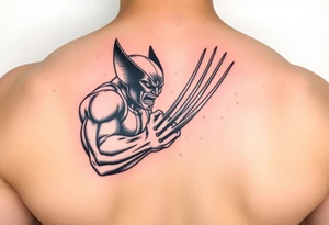 Marvels Wolverine fighting the incredible hulk tattoo idea