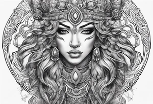 powerfull gods tattoo idea