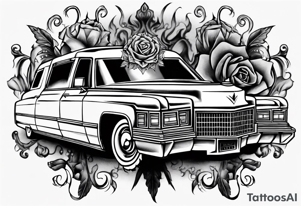 1973 Cadillac hearse
L tattoo idea