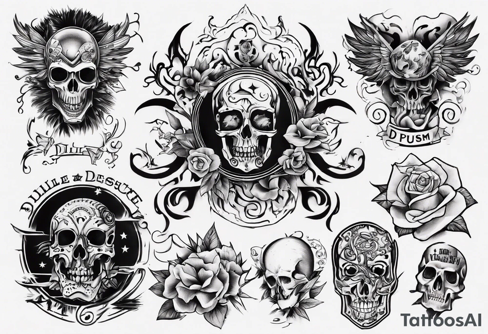 Dilige te ipsum tattoo idea