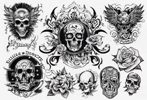 Dilige te ipsum tattoo idea