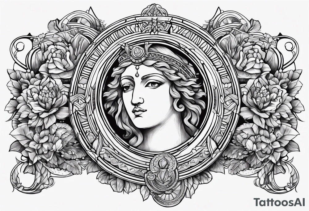 Temas antigua grecia tattoo idea