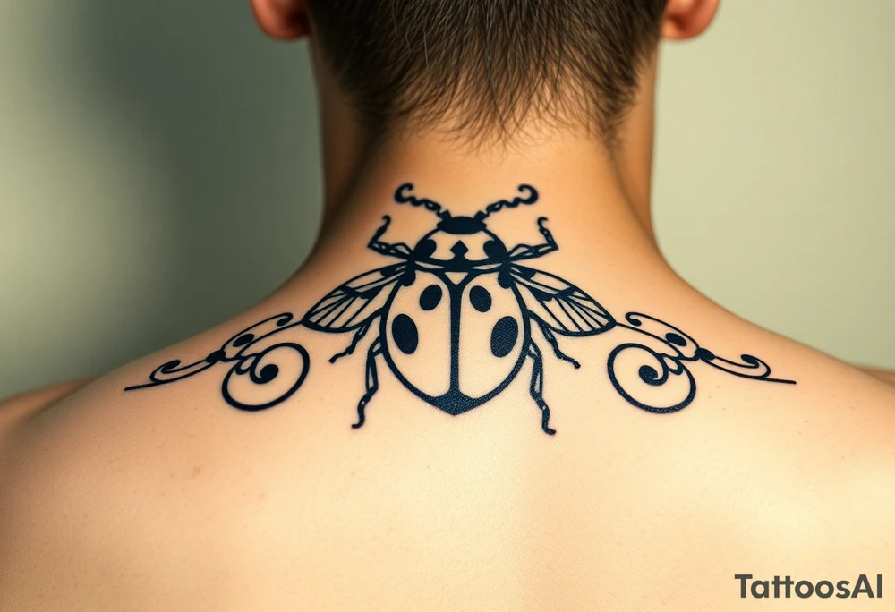 Gangster ladybug tattoo idea