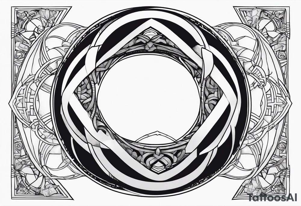 broken Ouroboros tattoo idea