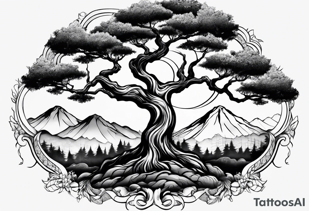tree tattoo idea