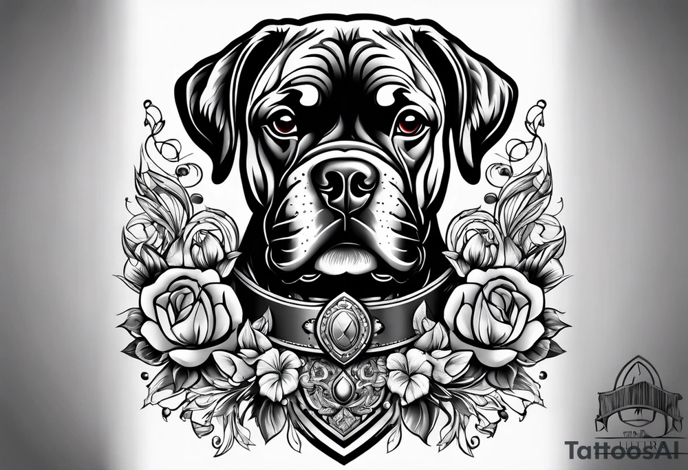 boxer tattoo idea