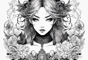 i want something out of the manga solo leveling tattoo idea