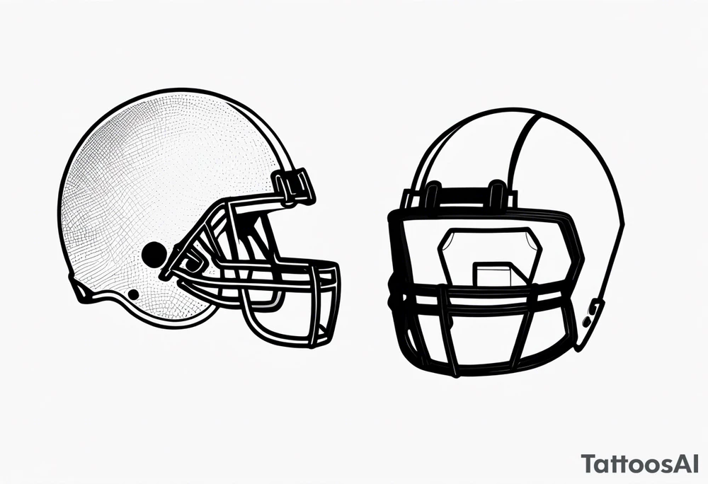American Football tattoo idea
