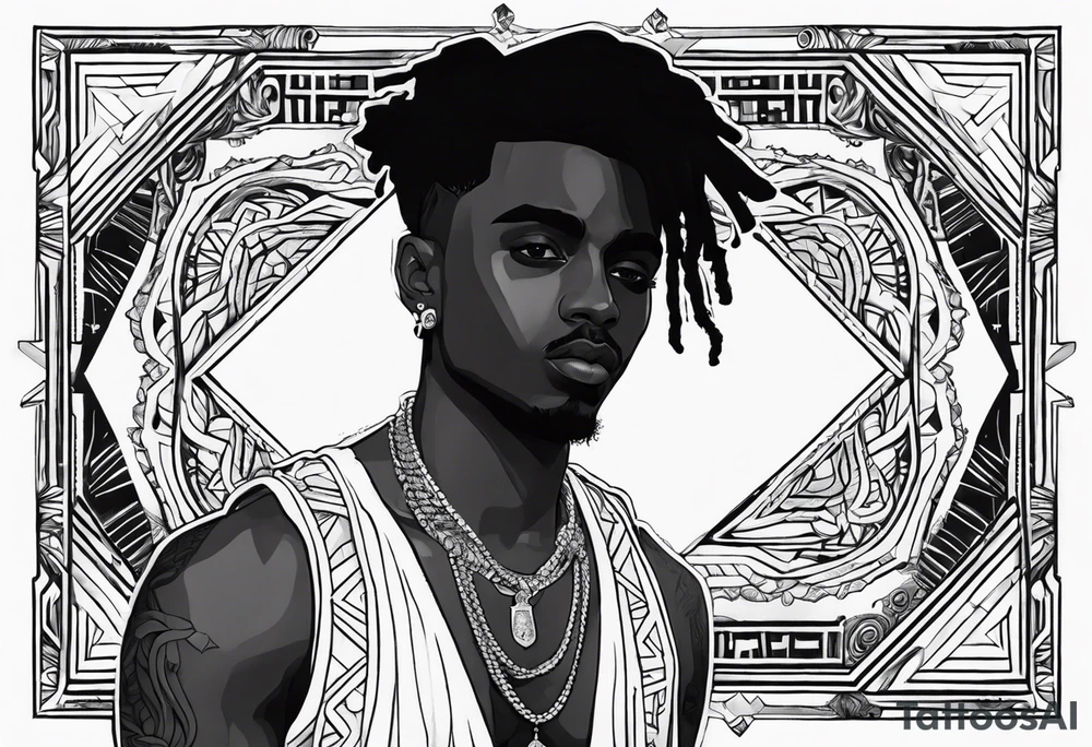 belly tattoo playboi carti tattoo idea