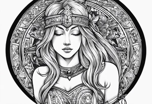 sagittarius, faith, strong, warrior, god, jesus, christ tattoo idea