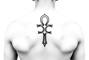 Small Ankh tattoo idea