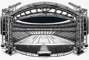 Truss, music, mix stadion, faders tattoo idea