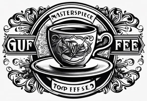 GULF SIDE COFFEE LOGO tattoo idea