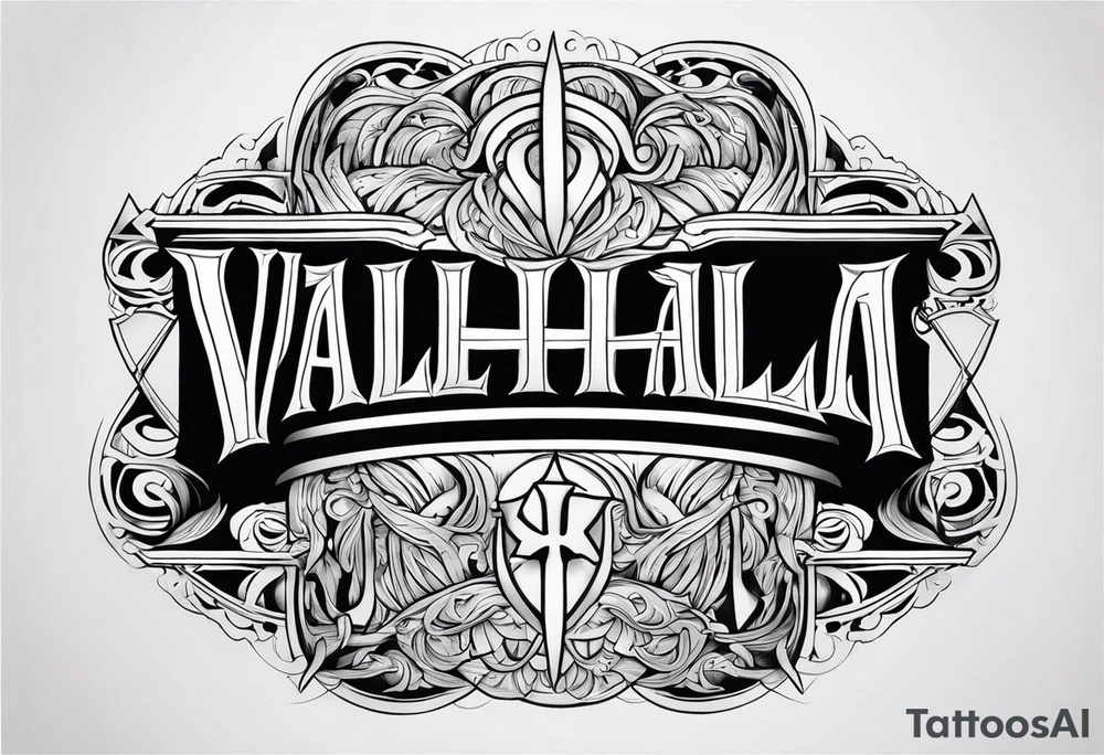 Valhalla tattoo idea